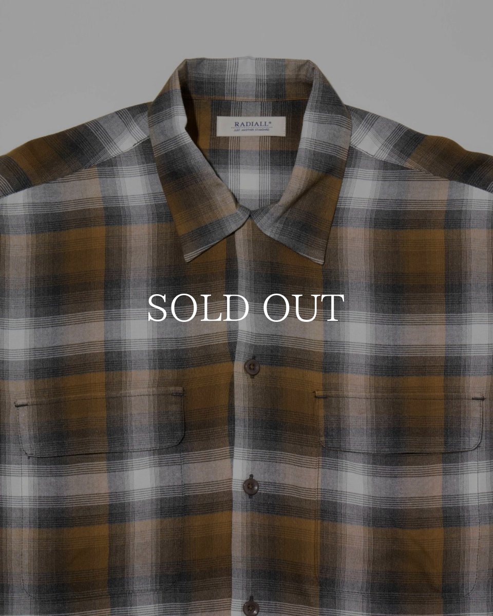 画像6: RADIALL  BELAIR - OPEN COLLARED SHIRT L/S (6)