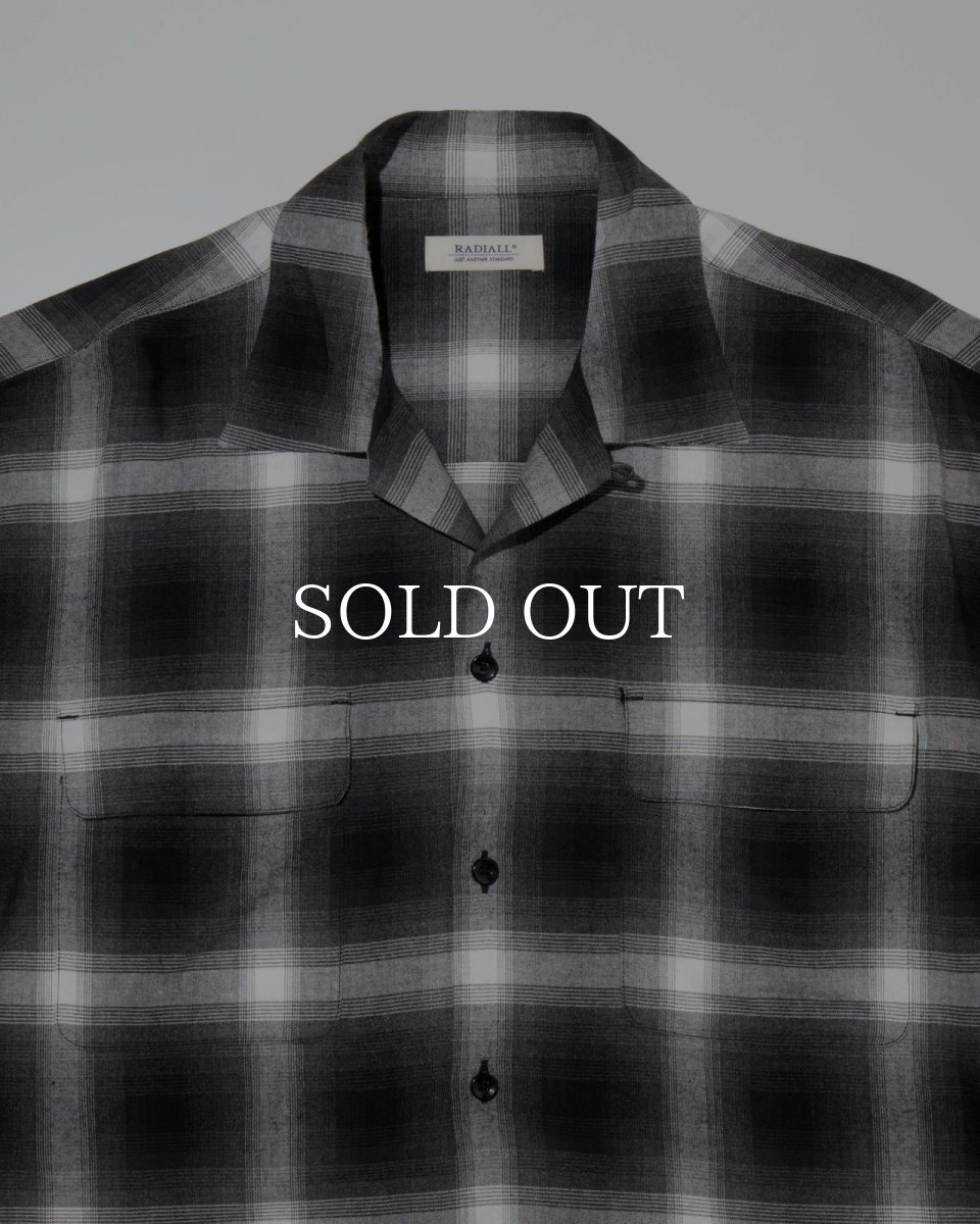 画像3: RADIALL  BELAIR - OPEN COLLARED SHIRT L/S (3)
