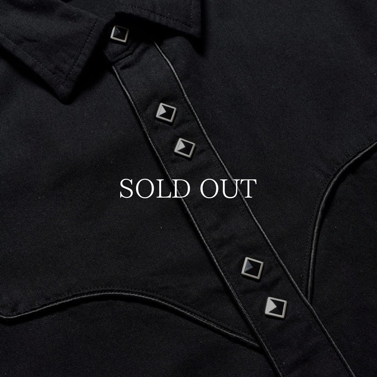 画像5: MINEDENIM  B.Denim Piping Trim Western SH (5)