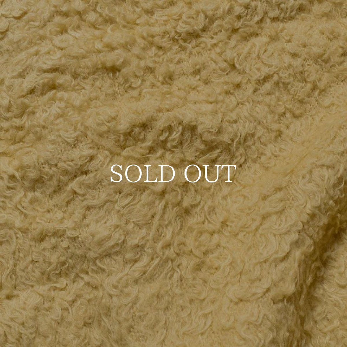 画像12: MINEDENIM  Shaggy Cotton Knit Cardigan (12)