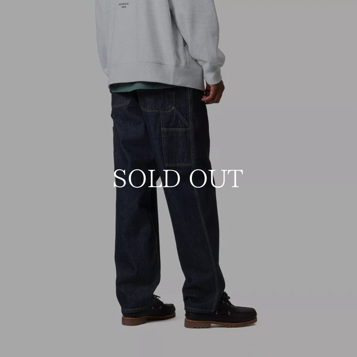 画像5: CARHARTT WIP  SINGLE KNEE PANT (Blue rinsed) (5)