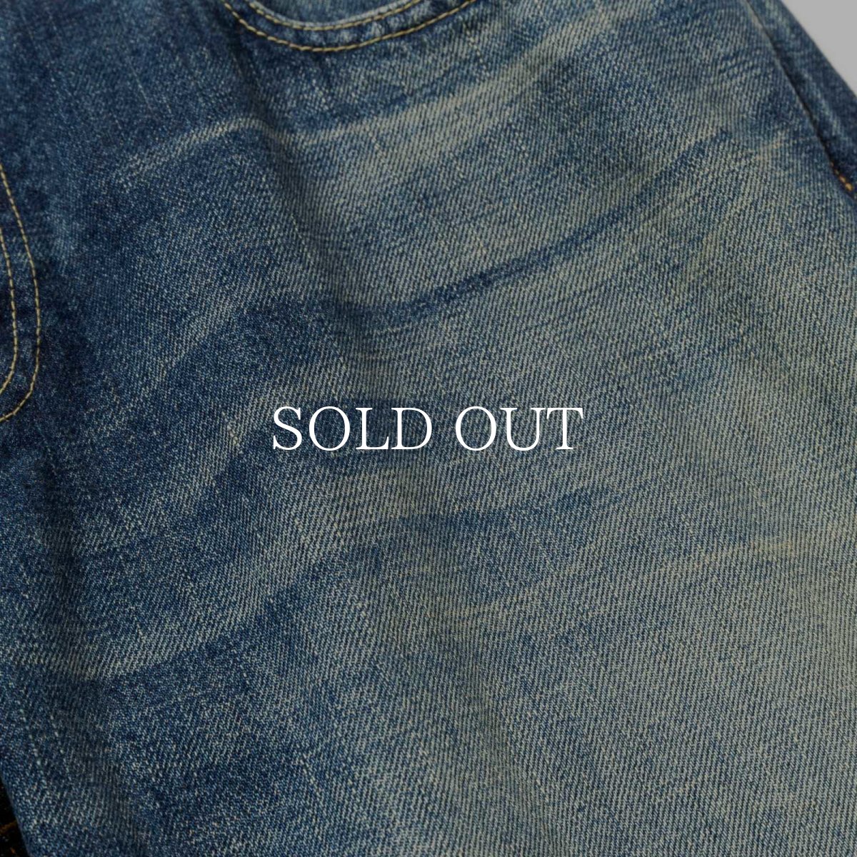 画像5: CALEE  VINTAGE REPRODUCT TAPERED DENIM PANTS ＜USED＞ (5)