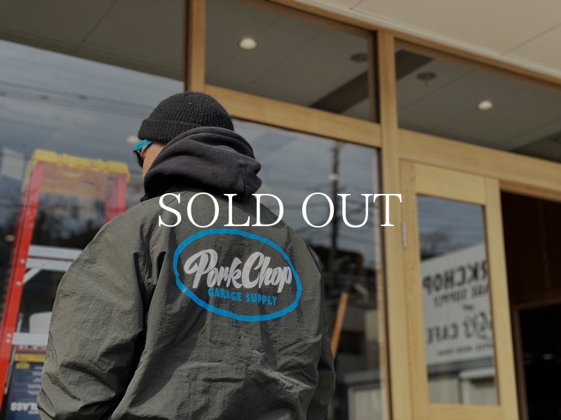 PORKCHOP GARAGE SUPPLY OVAL LOGO NYLON JACKET P0417 公式通販