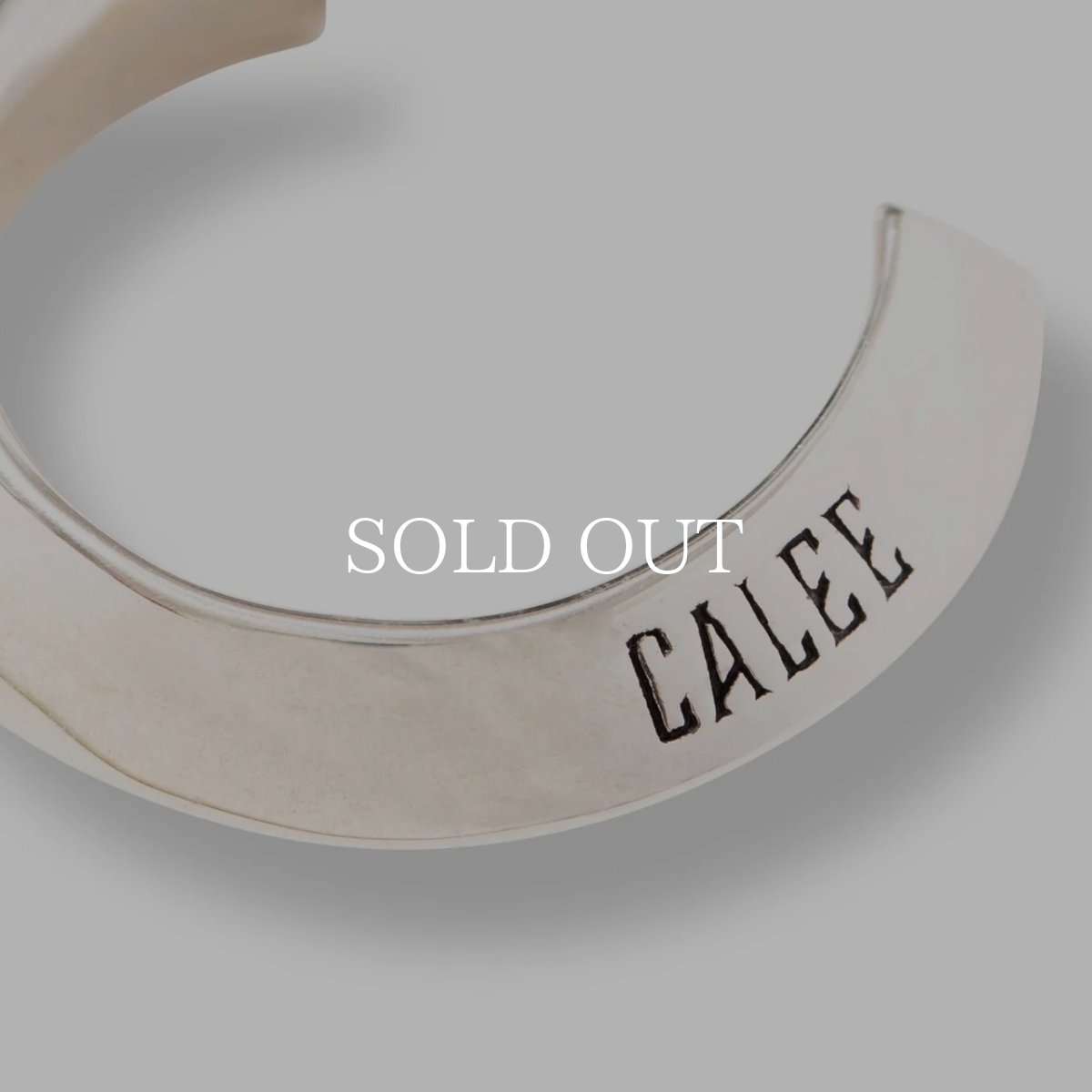 画像3: CALEE  LOGO ROLL PIERCE ＜LARGE＞ (3)