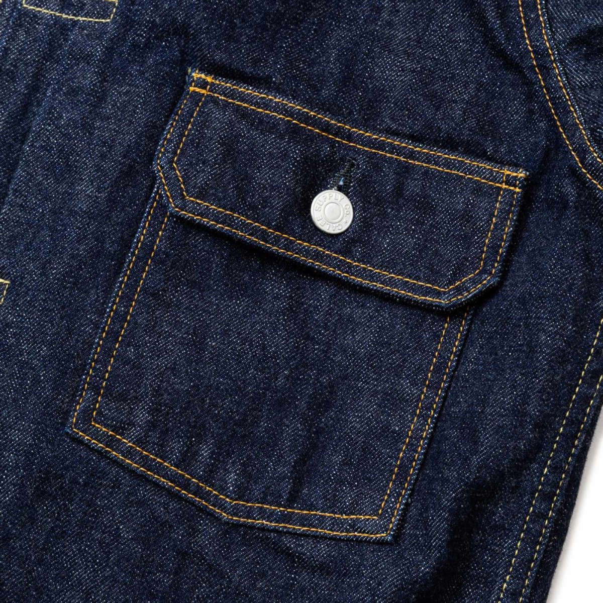 画像6: CALEE  1ST TYPE NO COLLAR JACKET <OW> (6)