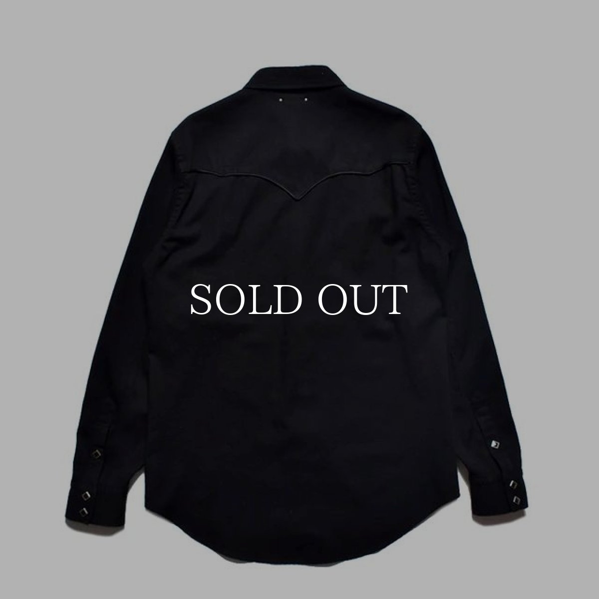 画像2: MINEDENIM  B.Denim Piping Trim Western SH (2)