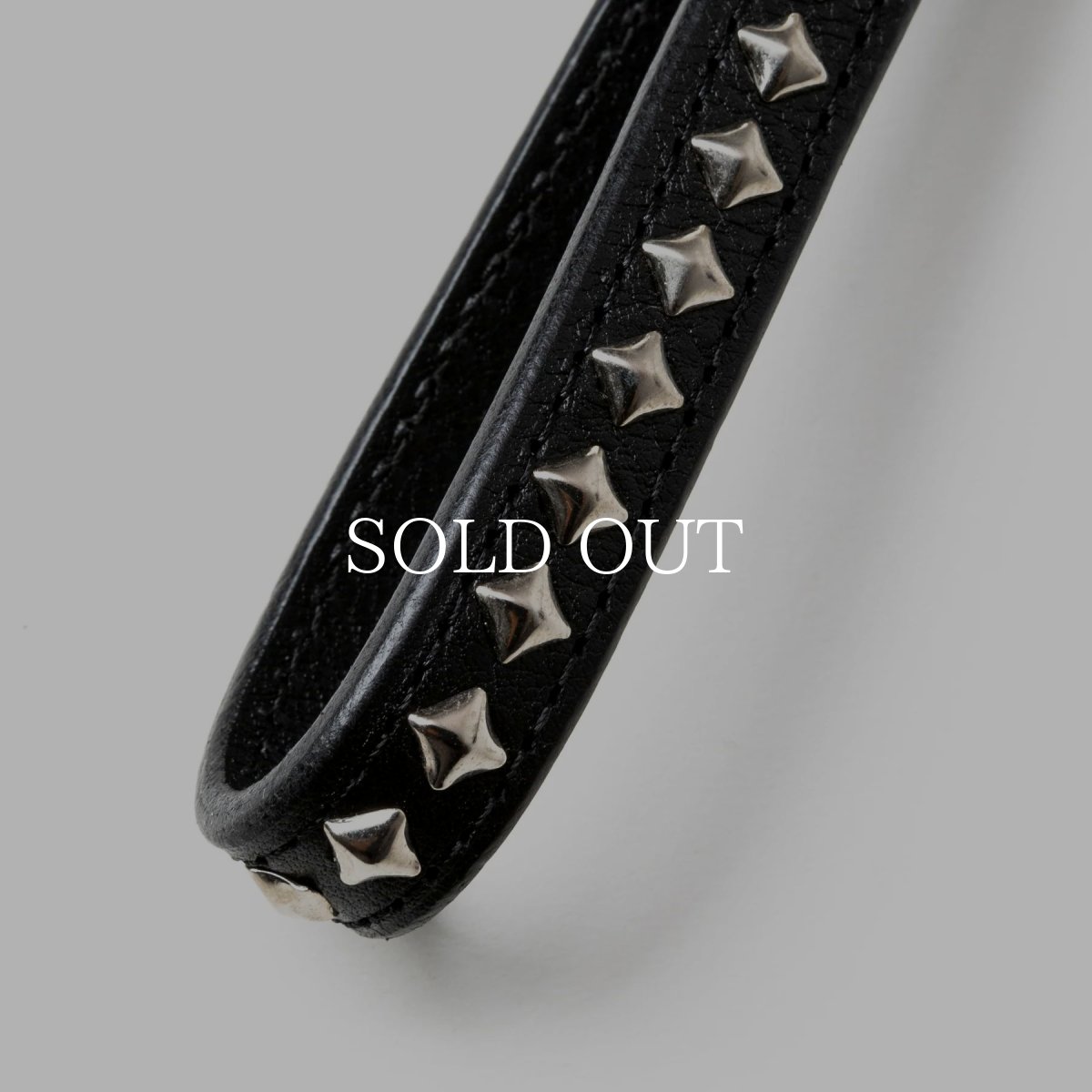 画像3: CALEE  STUDS LEATHER WRIST STRAP (3)