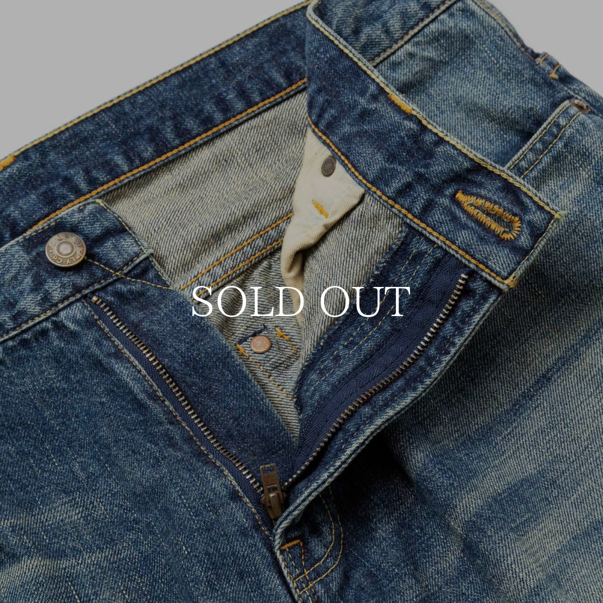 画像6: CALEE  VINTAGE REPRODUCT TAPERED DENIM PANTS ＜USED＞ (6)