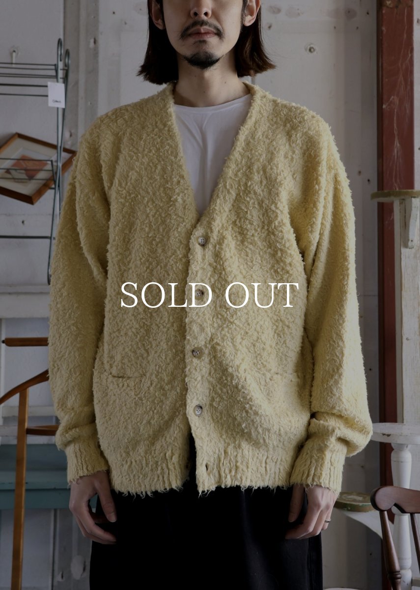 画像13: MINEDENIM  Shaggy Cotton Knit Cardigan (13)