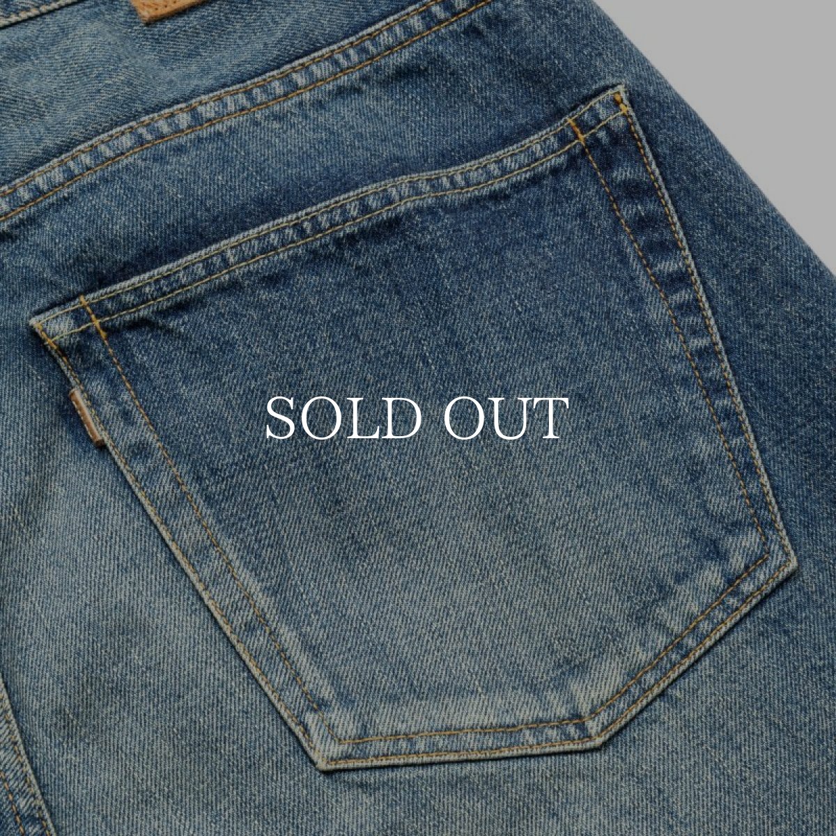 画像9: CALEE  VINTAGE REPRODUCT TAPERED DENIM PANTS ＜USED＞ (9)