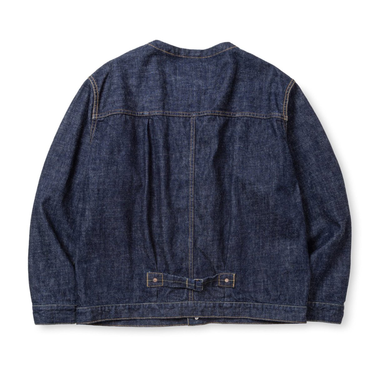 画像2: CALEE  1ST TYPE NO COLLAR JACKET <OW> (2)