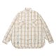 BEIGE CHECK PAINTED