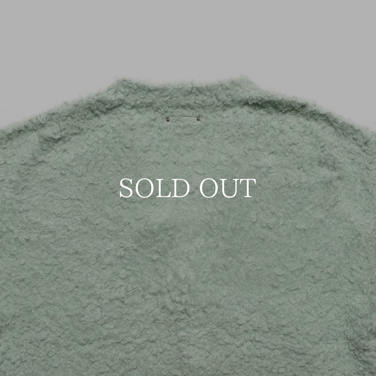 画像4: MINEDENIM  Shaggy Cotton Knit Cardigan (4)