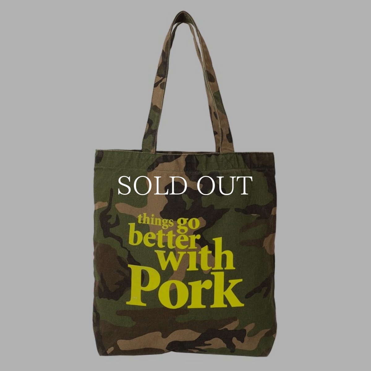 画像12: PORKCHOP GARAGE SUPPLY  THINGS GO BETTER TOTE BAG (12)
