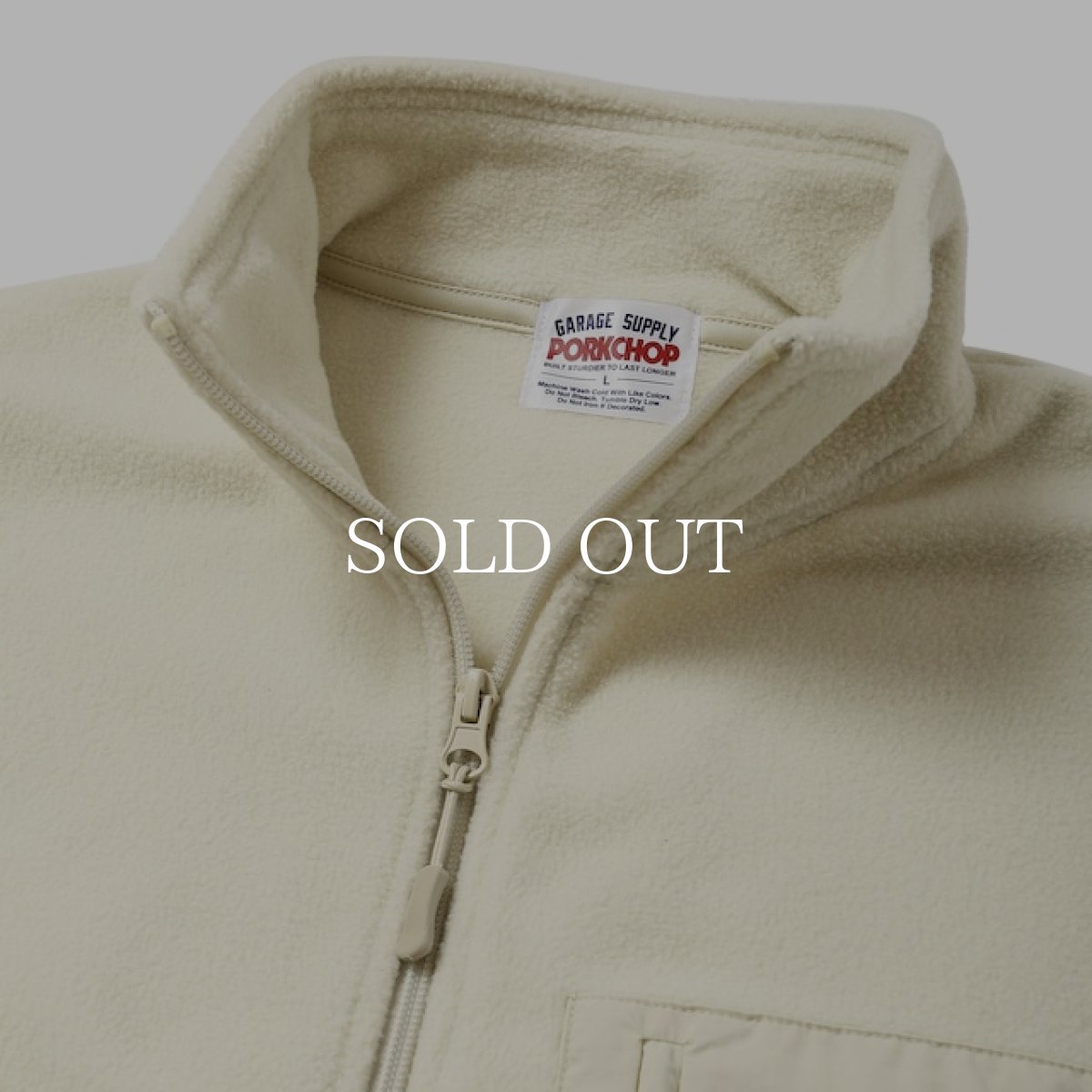 画像9: PORKCHOP GARAGE SUPPLY  FLEECE VEST (9)