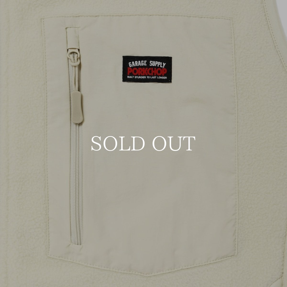 画像8: PORKCHOP GARAGE SUPPLY  FLEECE VEST (8)