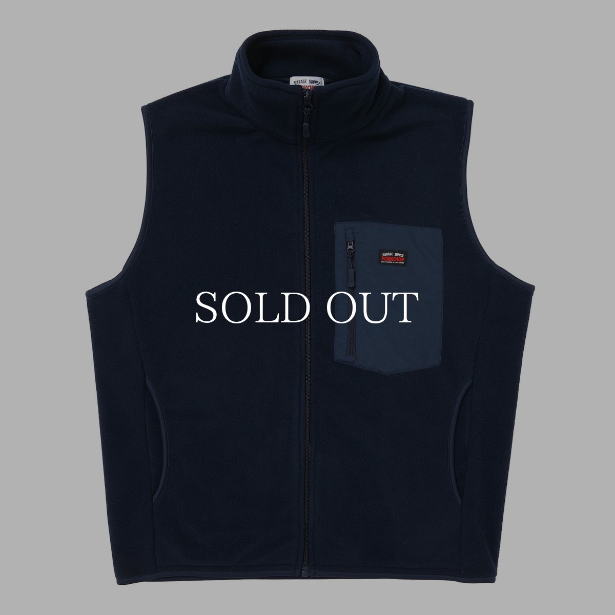 画像11: PORKCHOP GARAGE SUPPLY  FLEECE VEST (11)