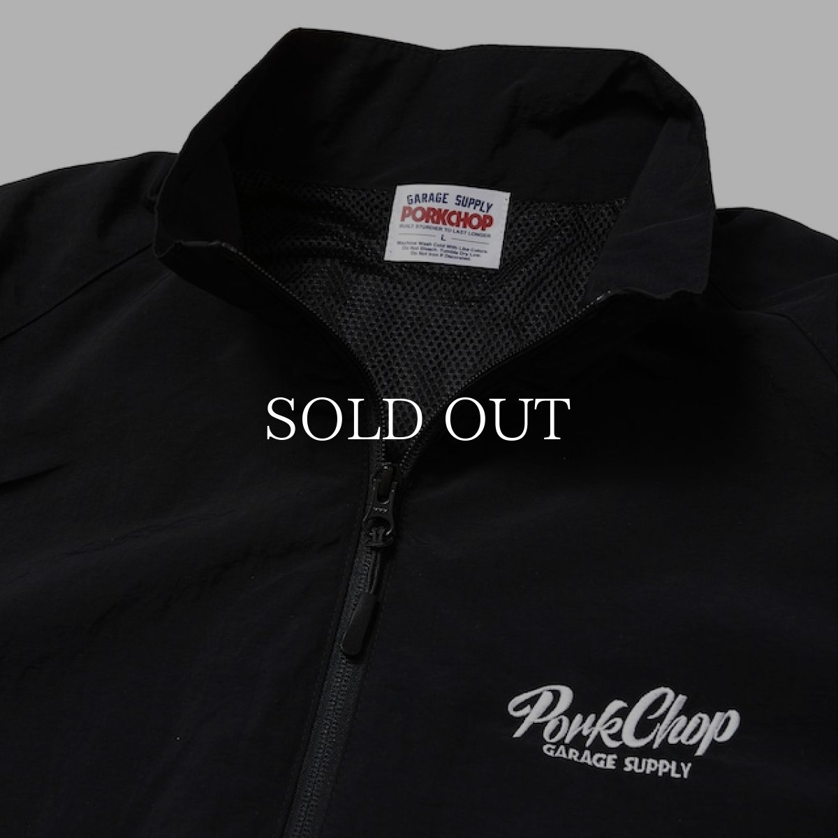 画像13: PORKCHOP GARAGE SUPPLY  OVAL LOGO NYLON JACKET (13)