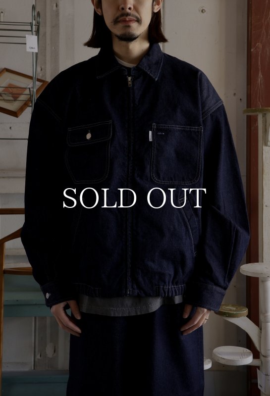 COOTIE PRODUCTIONS Denim Zip Up Work Jacket CTE-25S201 公式通販