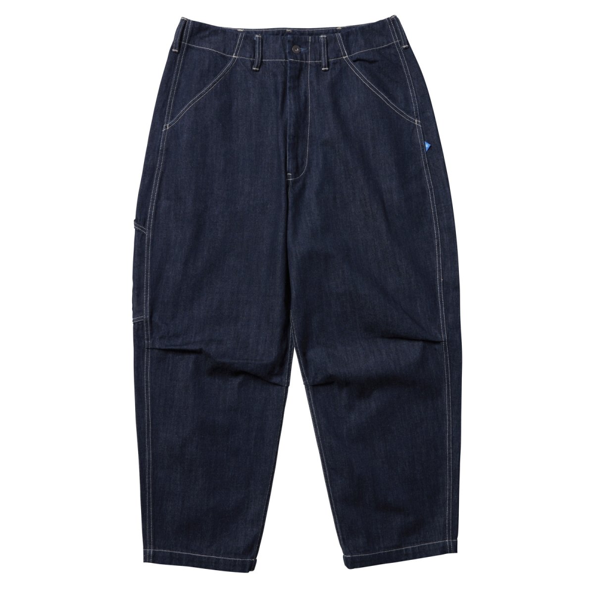 画像1: Liberaiders  TRIBAL DENIM SARROUEL PANTS OW (1)