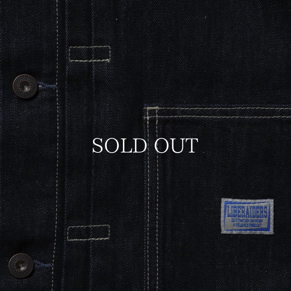 画像4: Liberaiders  TRIBAL DENIM JACKET OW (4)