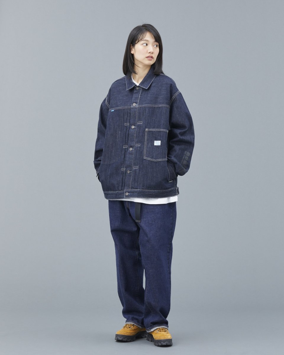 画像19: Liberaiders  TRIBAL DENIM SARROUEL PANTS OW (19)
