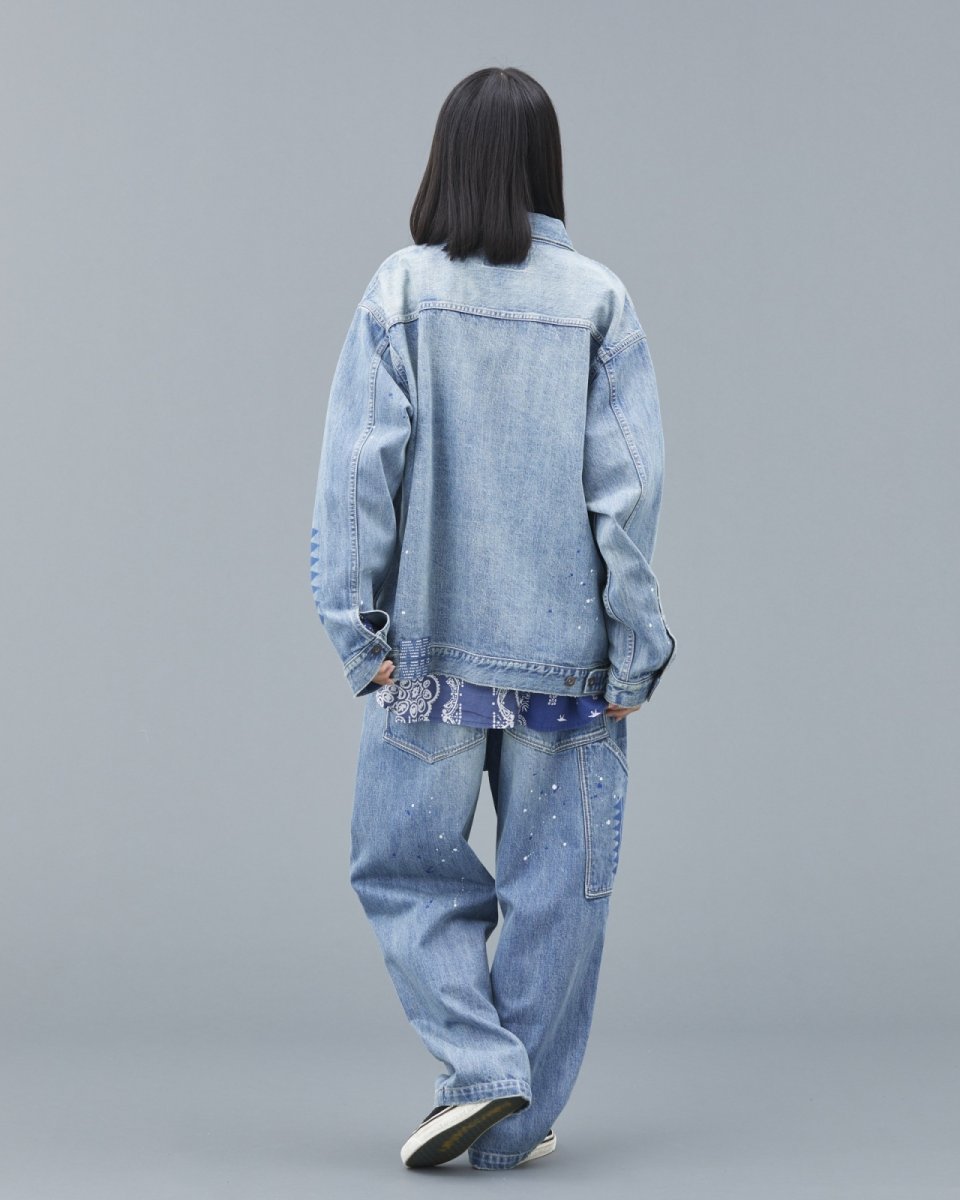 画像19: Liberaiders  TRIBAL DENIM JACKET HW (19)