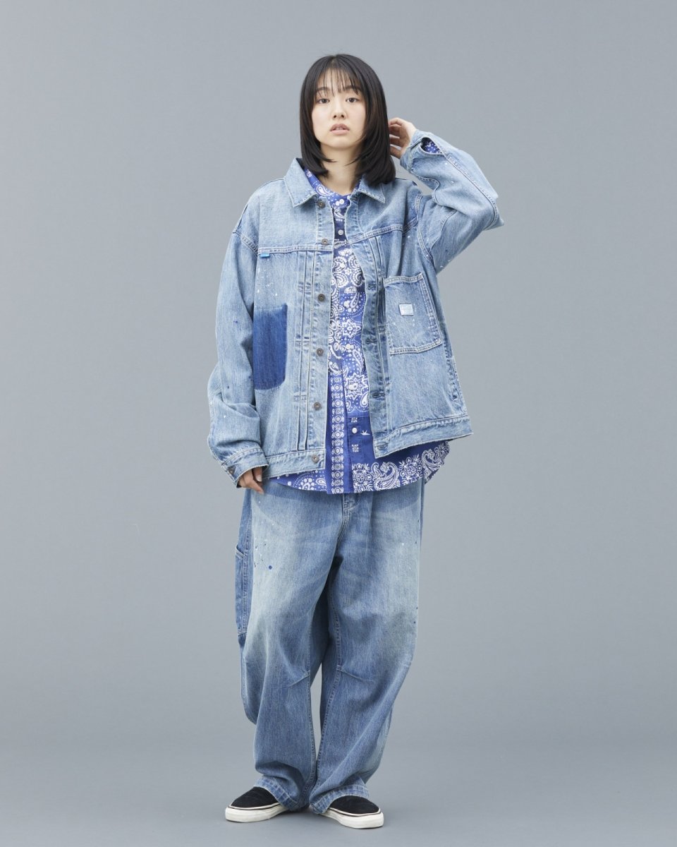 画像23: Liberaiders  TRIBAL DENIM JACKET HW (23)