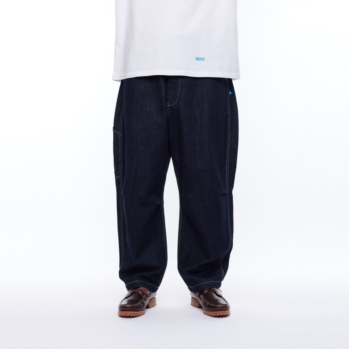 画像9: Liberaiders  TRIBAL DENIM SARROUEL PANTS OW (9)