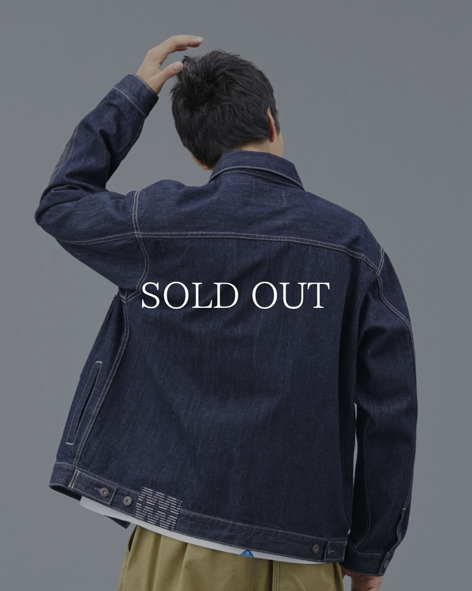 画像22: Liberaiders  TRIBAL DENIM JACKET OW (22)