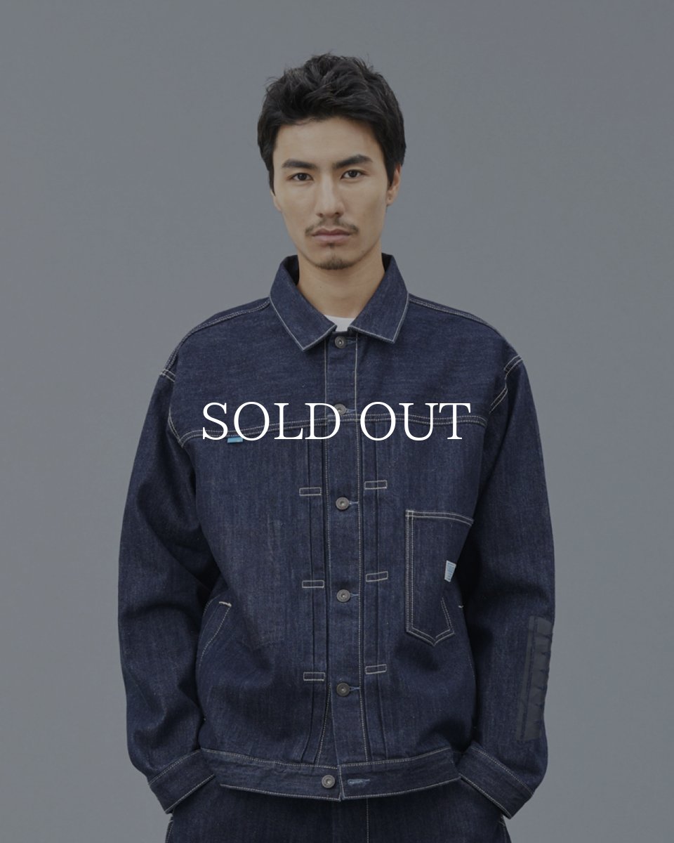 画像19: Liberaiders  TRIBAL DENIM JACKET OW (19)