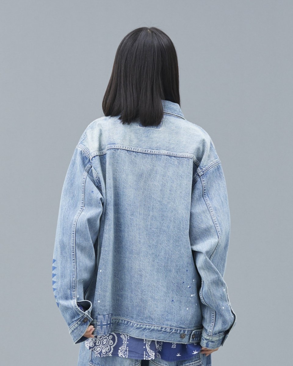 画像20: Liberaiders  TRIBAL DENIM JACKET HW (20)