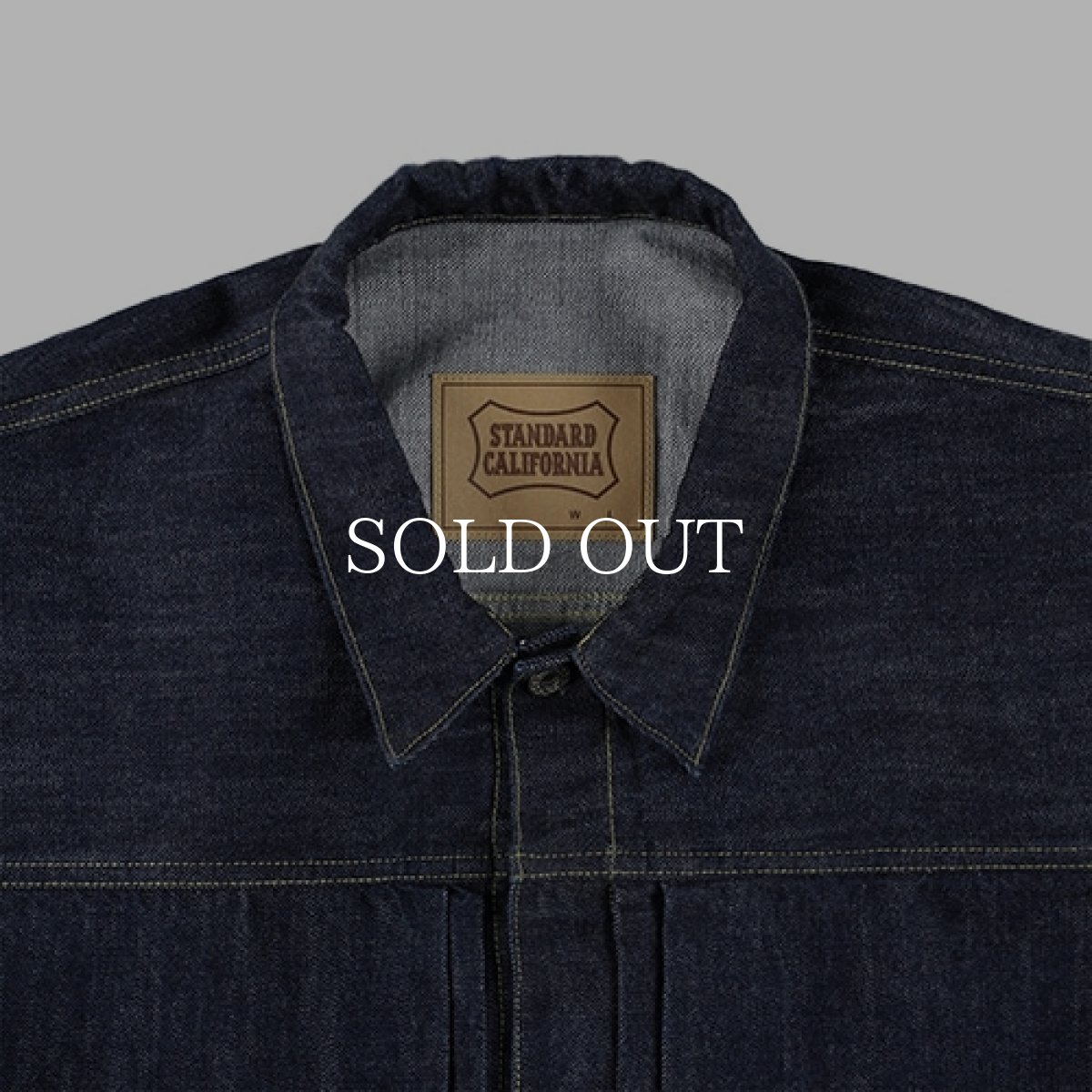 画像4: STANDARD CALIFORNIA  SD Denim Jacket S996 WWII One Wash (4)