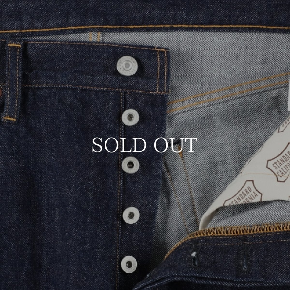 画像5: STANDARD CALIFORNIA  SD 5P Denim Pants 901 66 One Wash (5)