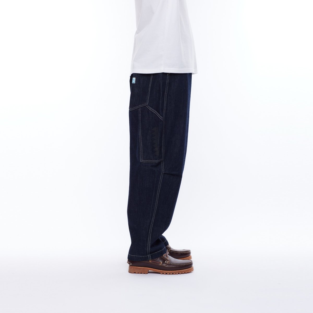 画像11: Liberaiders  TRIBAL DENIM SARROUEL PANTS OW (11)