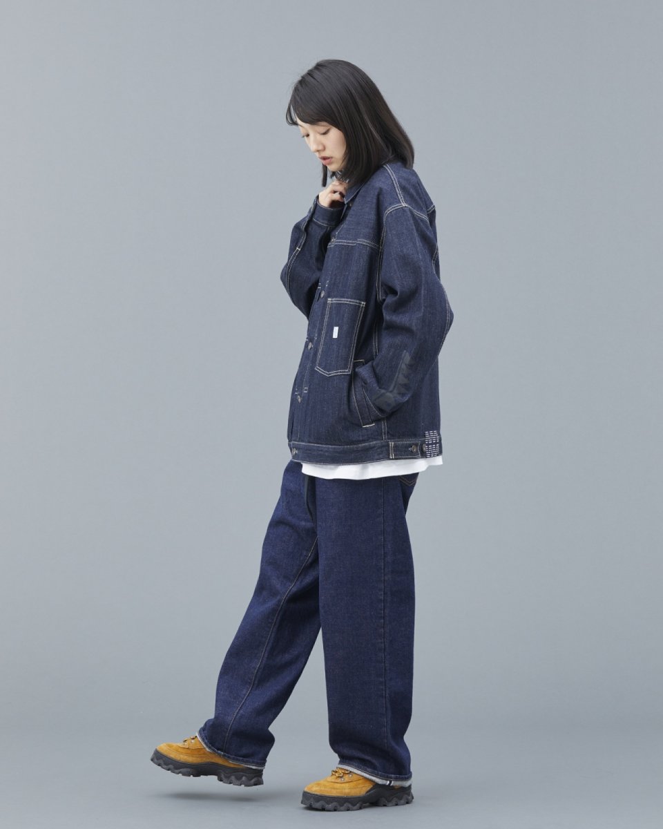 画像20: Liberaiders  TRIBAL DENIM SARROUEL PANTS OW (20)