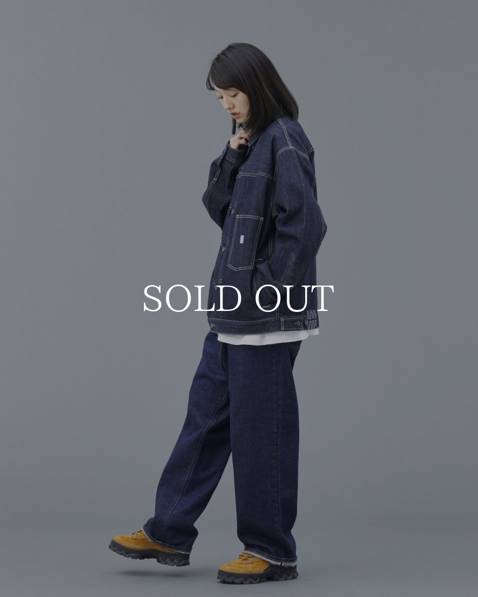 画像20: Liberaiders  TRIBAL DENIM SARROUEL PANTS OW (20)