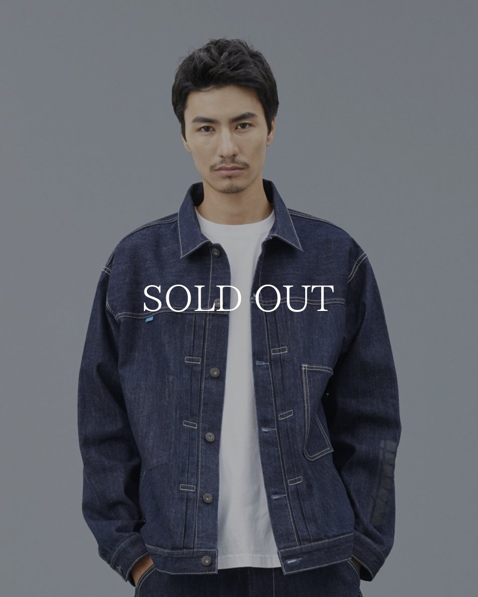 画像13: Liberaiders  TRIBAL DENIM JACKET OW (13)