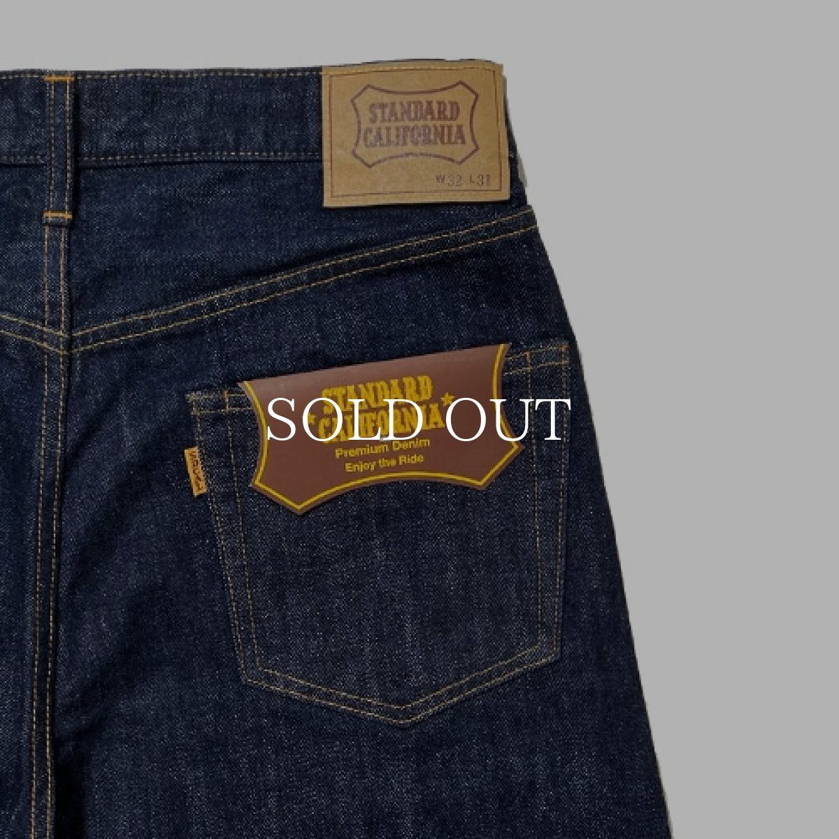 画像4: STANDARD CALIFORNIA  SD 5P Denim Pants 901 66 One Wash (4)