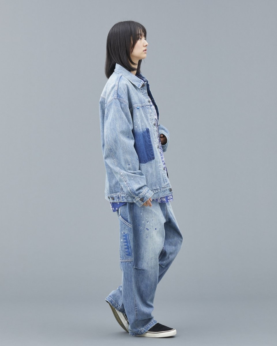 画像22: Liberaiders  TRIBAL DENIM JACKET HW (22)