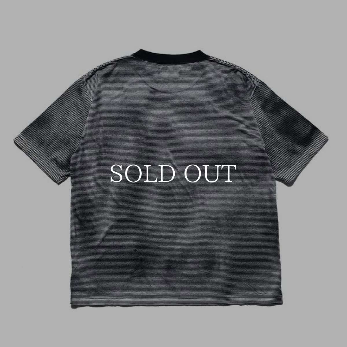 画像12: MINEDENIM  Seepage Border Crewneck T-SH (12)