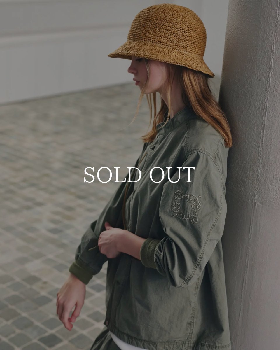 画像2: nonnative  TROOPER SHIRT JACKET COTTON TYPEWRITER SULFUR DYE (2)