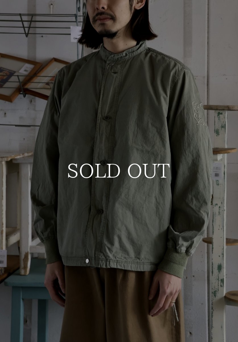 画像8: nonnative  TROOPER SHIRT JACKET COTTON TYPEWRITER SULFUR DYE (8)