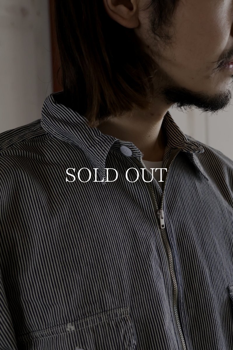 画像4: BOW WOW  WORK HICKORY STRIPE PO SHIRTS (4)