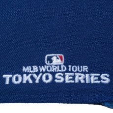画像5: NEW ERA  9FIFTY MLB TOKYO SERIES 2025 ロサンゼルス・ドジャース WORLD TOUR TOKYO 2025 サイドパッチ ダークロイヤル プリントバイザー (5)