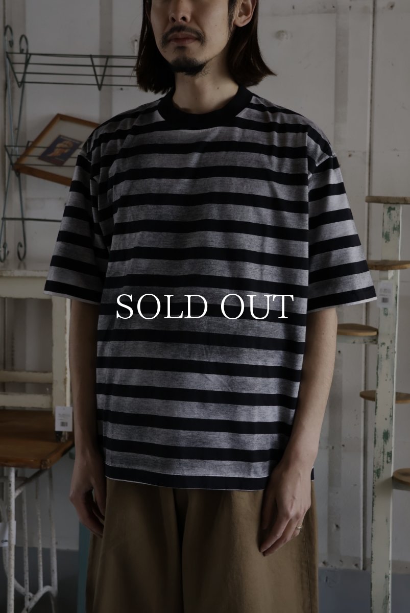 画像18: MINEDENIM  Seepage Border Crewneck T-SH (18)