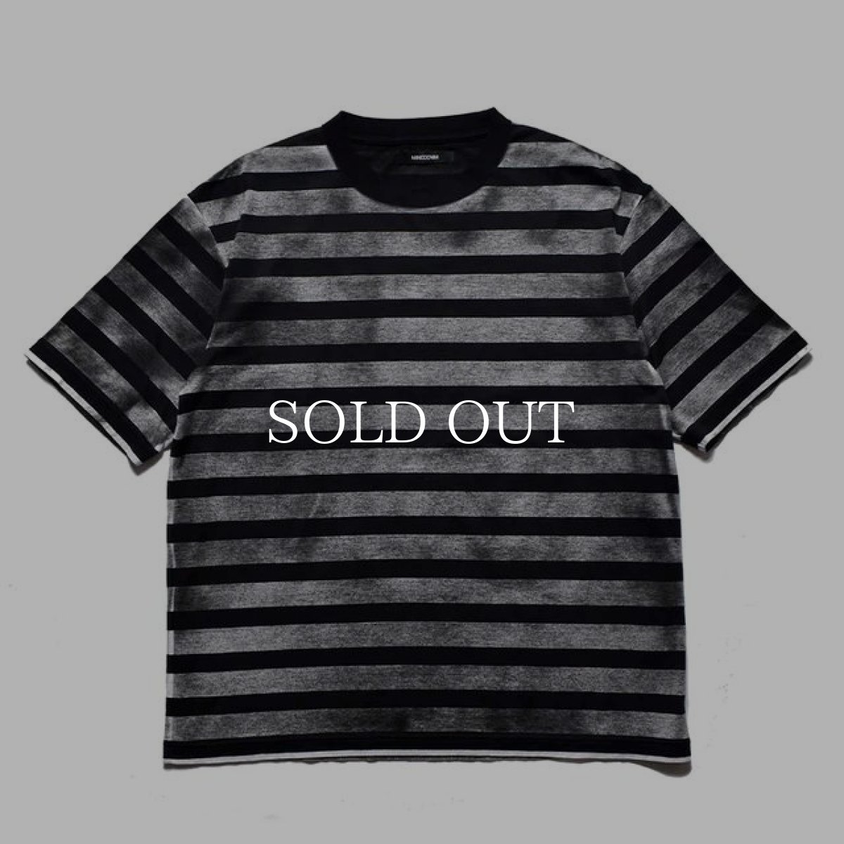 画像6: MINEDENIM  Seepage Border Crewneck T-SH (6)