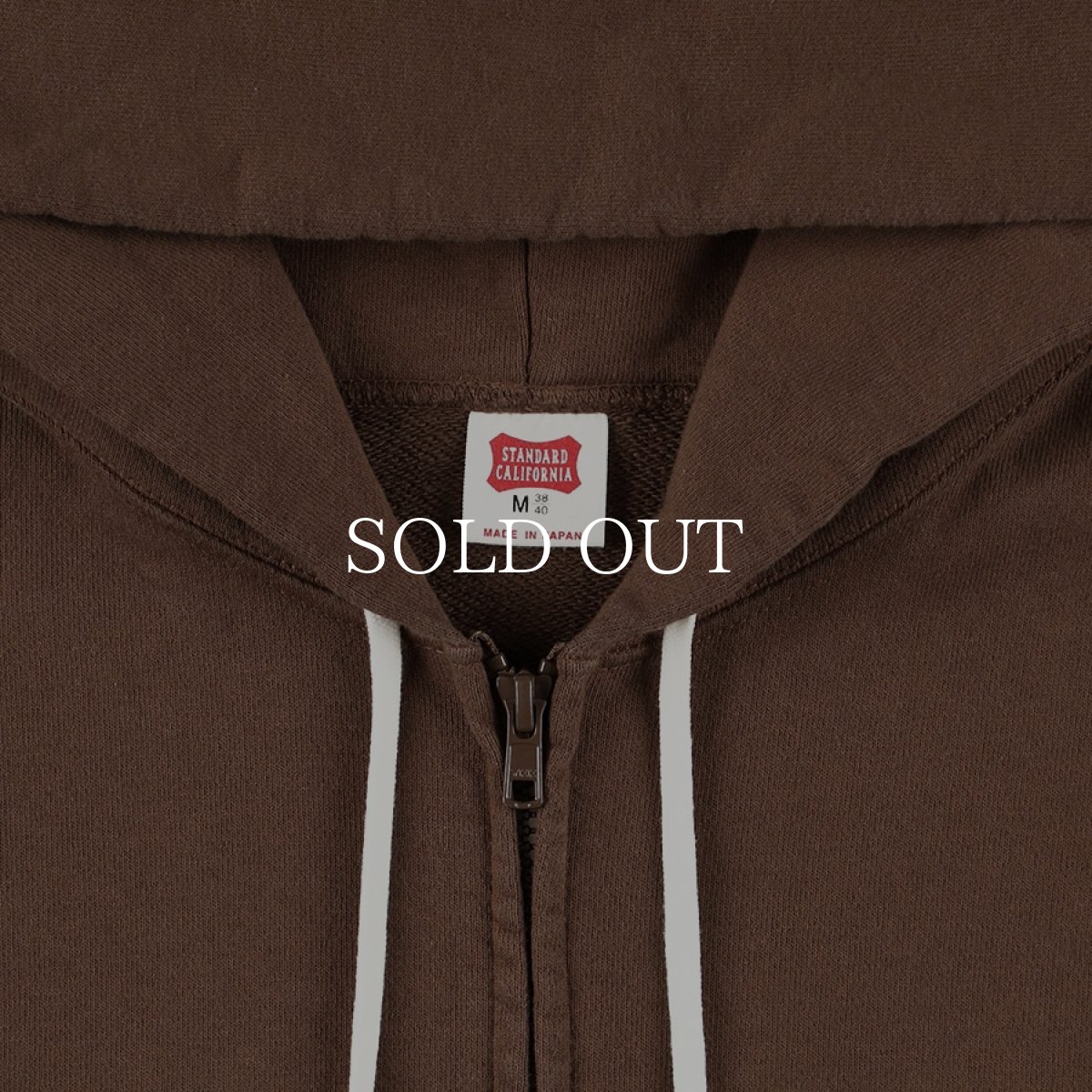 画像4: STANDARD CALIFORNIA  SD US Cotton Script Logo Zip Hood Sweat (4)