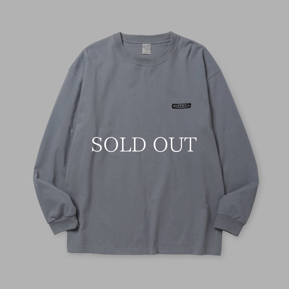 画像6: CALEE  VINTAGE TYPE CALEE LOGO L/S TEE (6)