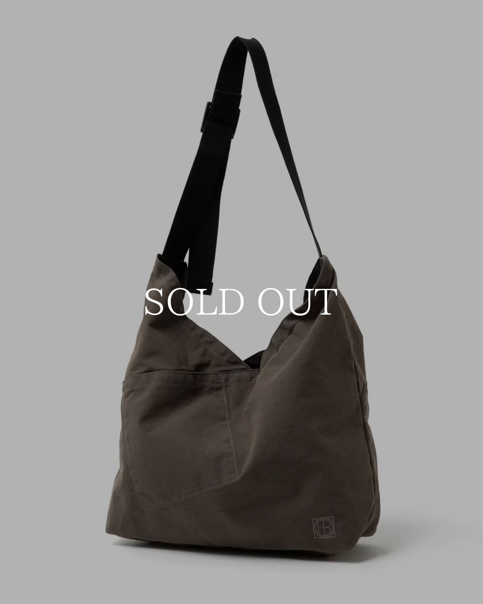 画像3: hobo  AZUMA SHOULDER BAG M LIGHT CANVAS (3)
